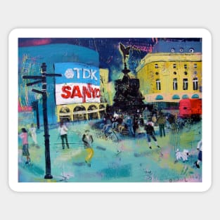 Piccadilly Circus Sticker
